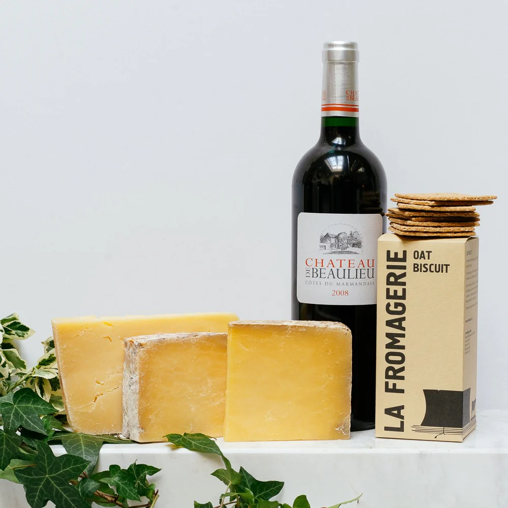 FARMHOUSE CHEDDAR AND CLARET BOARD